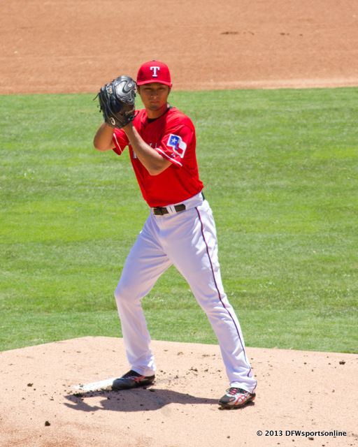 Yu Darvish. Photo by George Walker for DFWsportsonline
